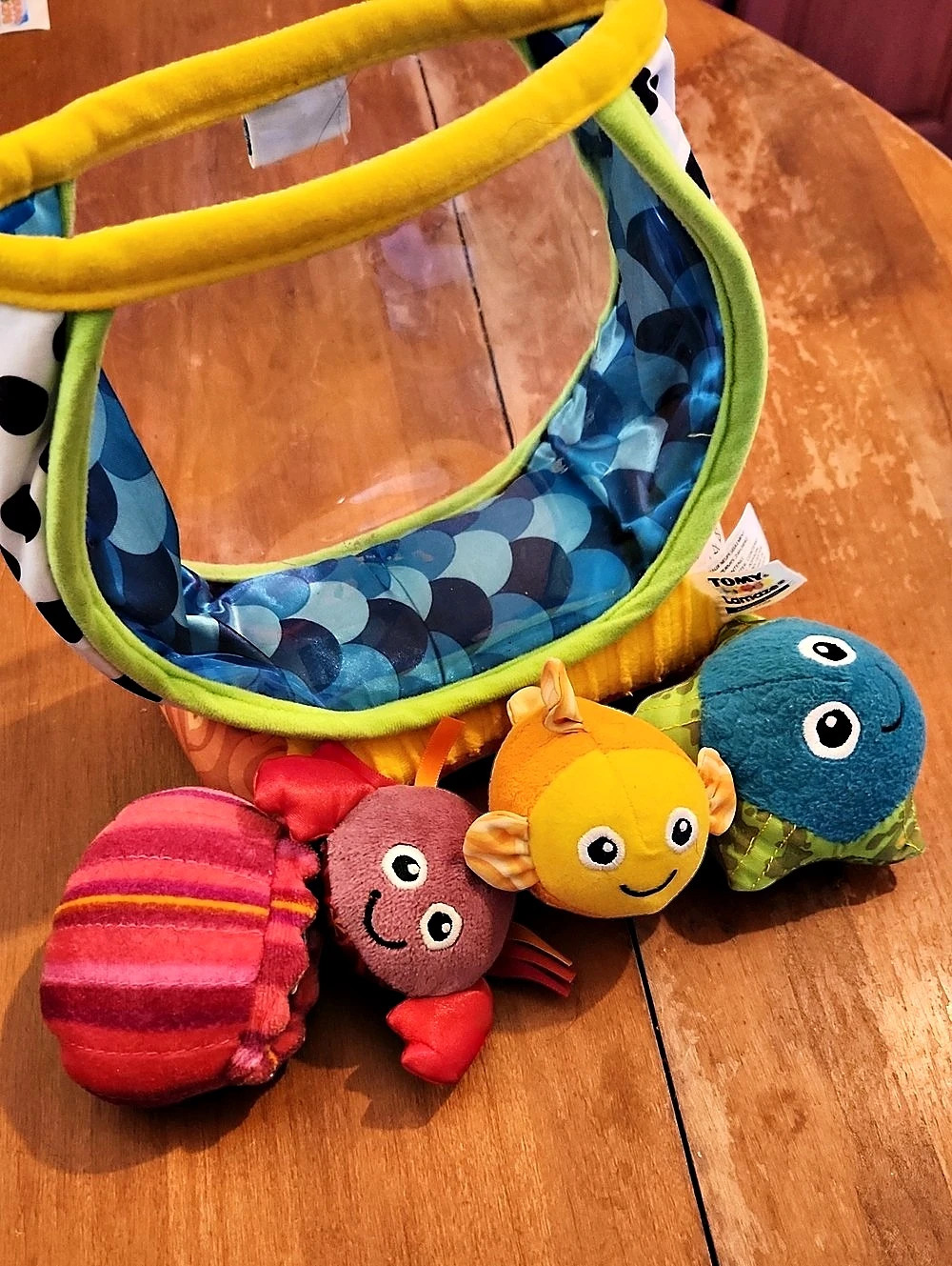 Lamaze My First Fishbowl Activity Toy Blue & Yellow